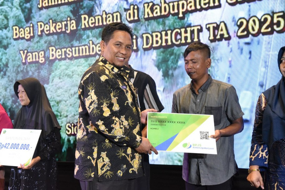 Ribuan Pekerja Rentan di Sidoarjo Mendapatkan BPJS Ketenagakerjaan 3 IMG 20250204 212544
