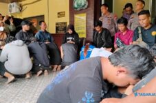 19 Pemuda Peserta Konvoi Perguruan Silat Diamankan, Seluruhnya Berasal dari Luar Sidoarjo