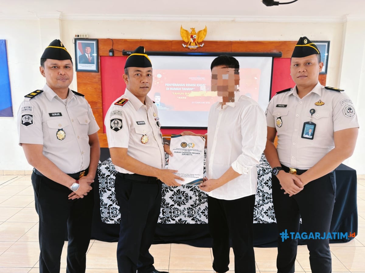 Satu Narapidana Rutan Medaeng Terima Remisi Khusus Imlek 2577 Kongzili