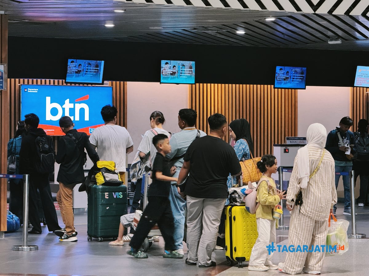 Bandara Juanda Catat 563.068 Penumpang Selama Periode Mudik Lebaran 2026