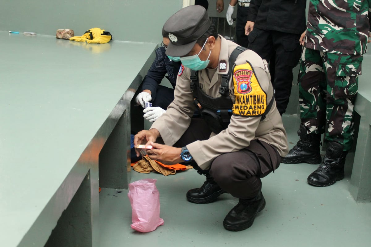 Rutan Kelas I Surabaya di Porong Perketat Pengawasan Barang Terlarang di Blok Hunian 9 Rutan Kelas I Surabaya di Porong Perketat Pengawasan Barang Terlarang di Blok Hunian