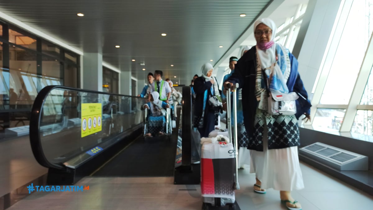 28 Persen Jemaah Haji Embarkasi Surabaya Telah Terbang ke Tanah Suci