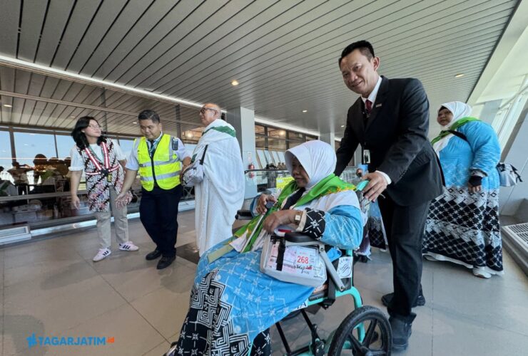 Bandara Juanda Mulai Terbangkan 1.900 Jemaah Haji Gelombang Kedua ke Jeddah